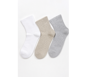 Шкарпетки чоловічі без гумки на паголімку Медичні світле асорті (Демісезонні) Варос