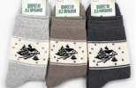 Шкарпетки жіночі класичні повна махра Winter Style світле асорті (Зимові) Варос
