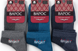 Шкарпетки підліткові "Sport" асорті (літо/сітка) Варос